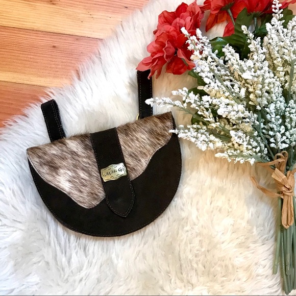 Mikki G Bags Very Rare Vintage Mikki G Leather Fur Belt Bag Poshmark